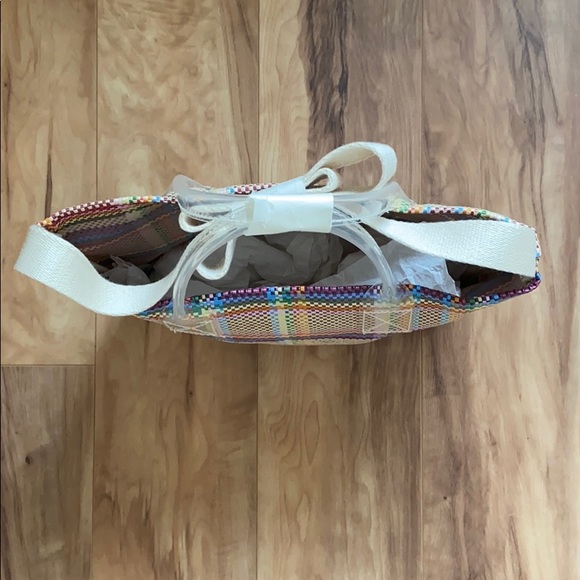 ๐HP 10/24๐Madewell Small multicolored Tote - Picture 7 of 8